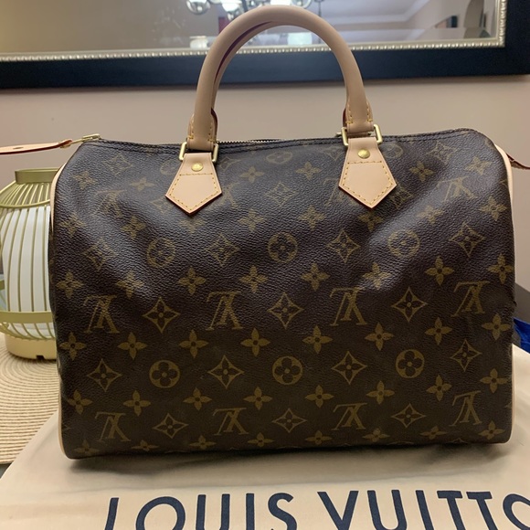 🔴SOLD🔴 *NEW VACHETTA* Louis Vuitton Speedy 30 - Picture 8 of 11